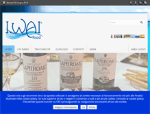 Tablet Screenshot of iwaifood.com